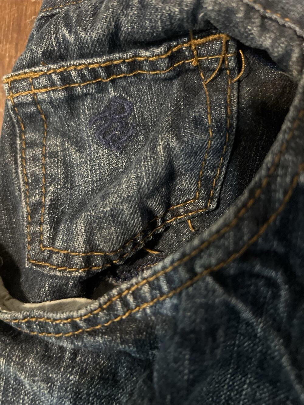Rocawear Jeans Men's 42x34 Classic Fit Medium Wash Baggy  Hip Hop Streetwear - Picture 6 of 12